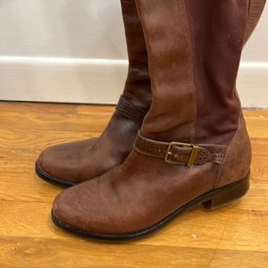Cole Haan Nike Air brown leather boots